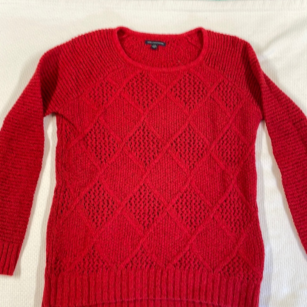 American Eagle Red Sweater